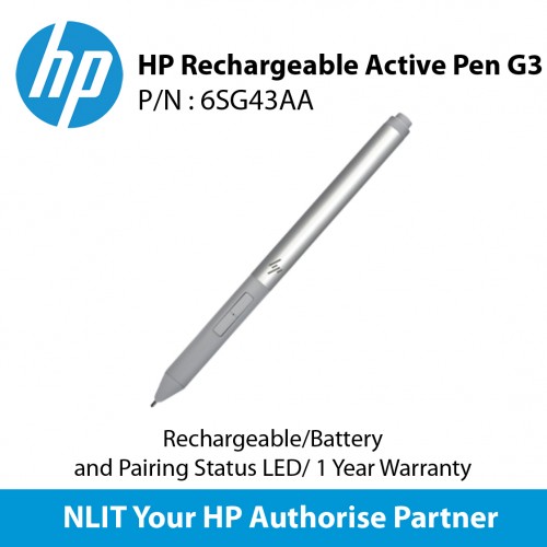 Hp Rechargeable Active Pen G Original